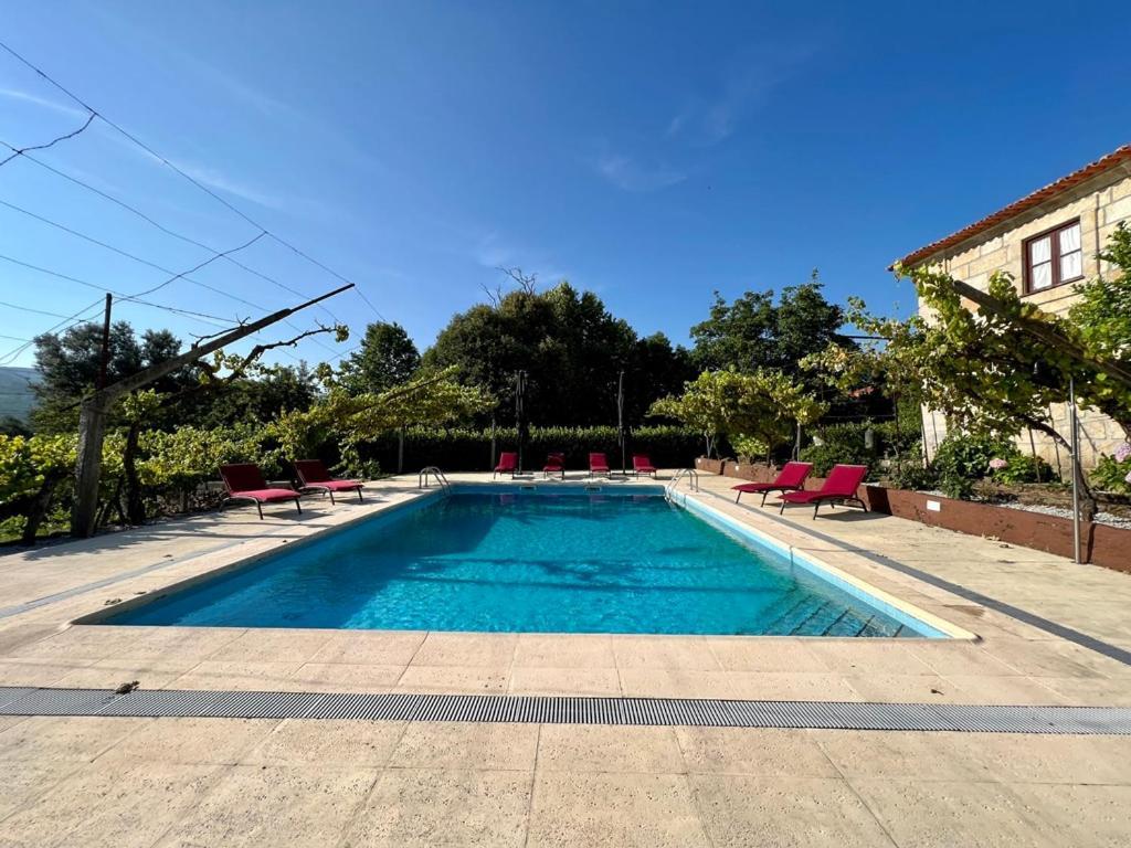Seixomil - Casa De Campo Boutique Design เซลอริโก จิ บาสโต ภายนอก รูปภาพ